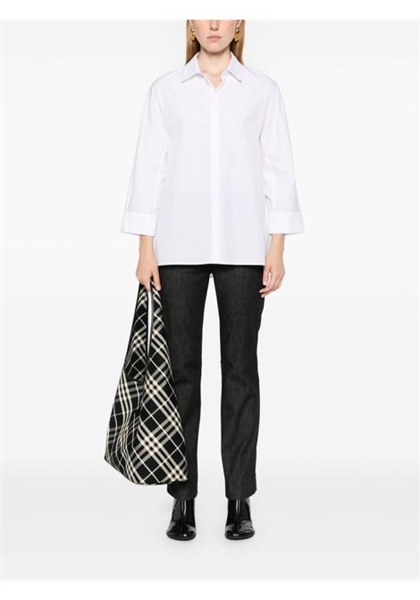 White delfina long-sleeved shirt S Maxmara - women  S MAXMARA | 2429116071600001
