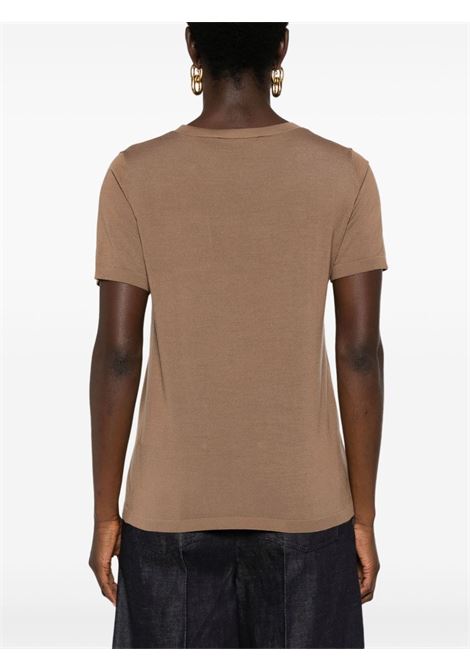 T-shirt Egidio in marrone di 'S Max Mara - donna 'S MAXMARA | 2429366021600004