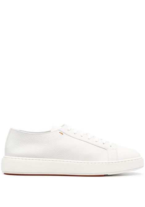 White Heren low-top sneakers - SANTONI  - men SANTONI | MBCD21430BARCMMDI48