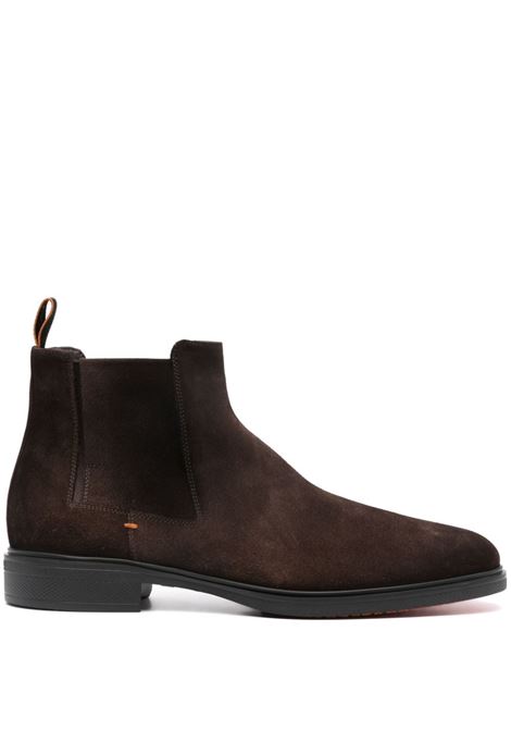 Brown Chelsea boots Santoni - men SANTONI | Boots | MGEO18937NEAXGEXT50