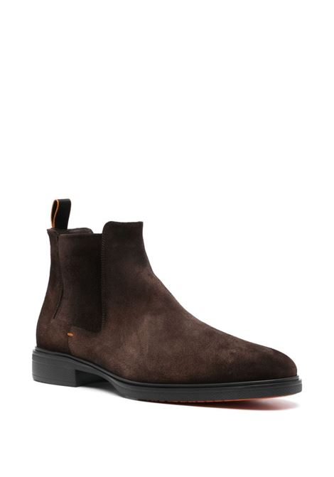 Brown Chelsea boots Santoni - men SANTONI | MGEO18937NEAXGEXT50