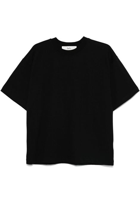 T-shirt Atelier in nero Sefr - uomo SEFR | T-shirt | MFW24ATELIERHEABLK