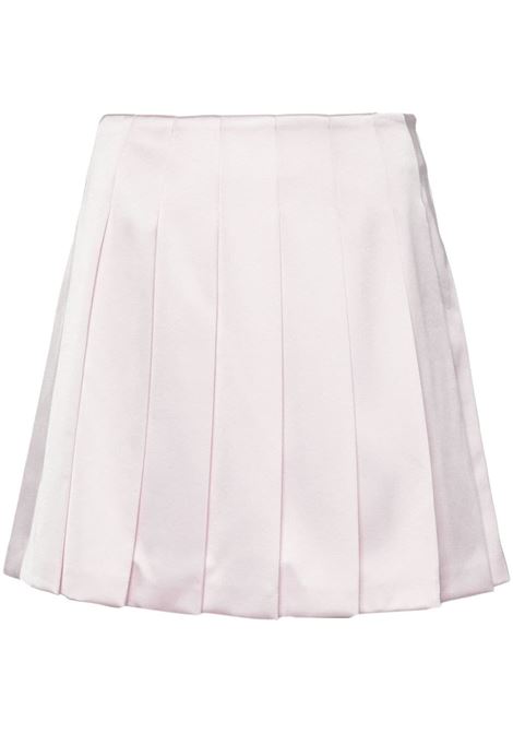 Light pink satin mini skirt Self Portrait - women SELF-PORTRAIT | Skirts | AW24060SKP