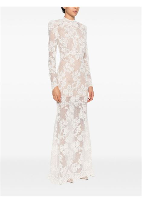 White rhinestone-embellished maxi dress Self Portrait - woman SELF-PORTRAIT | AW24177XW