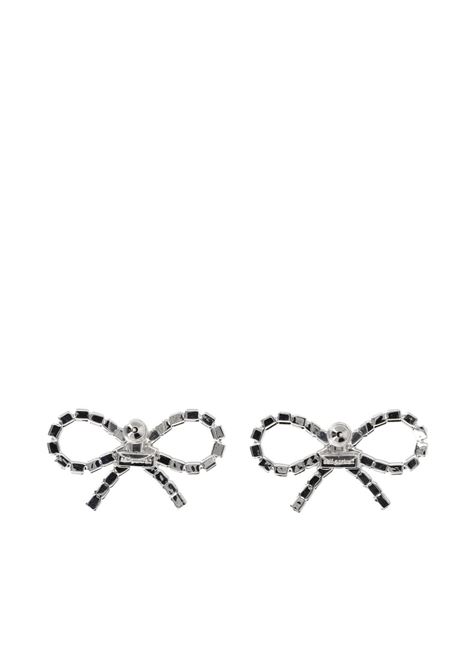 Orecchini Mini Bow in colore argento Self-Portrait - donna SELF-PORTRAIT | AW24601SL