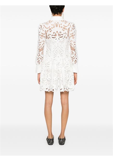 White lace mini dress Self-Portrait - women SELF-PORTRAIT | PF24090SW