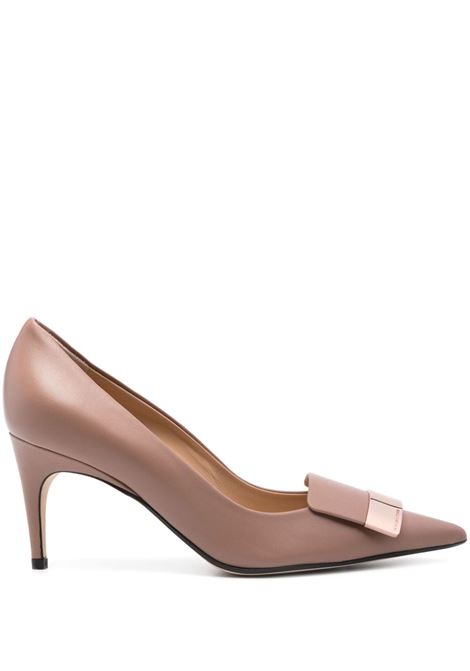 Pink SR1 75mm leather pumps sergio Rossi - women SERGIO ROSSI | Pumps | A78950MAGN051105755