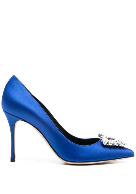 Blue Royal Pumps Godiva Precious 90mm Sergio Rossi - women SERGIO ROSSI | B09780MTEZ021104578