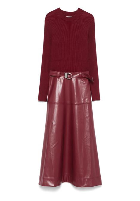 Burgundy Ulyssia midi dress Simkhai - women SIMKHAI | Dresses | 5241026KBRD