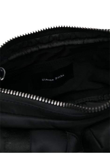 Borsa a mano con fiocchi in nero Simone Rocha - donna SIMONE ROCHA | BAG176B0761BLKPRL