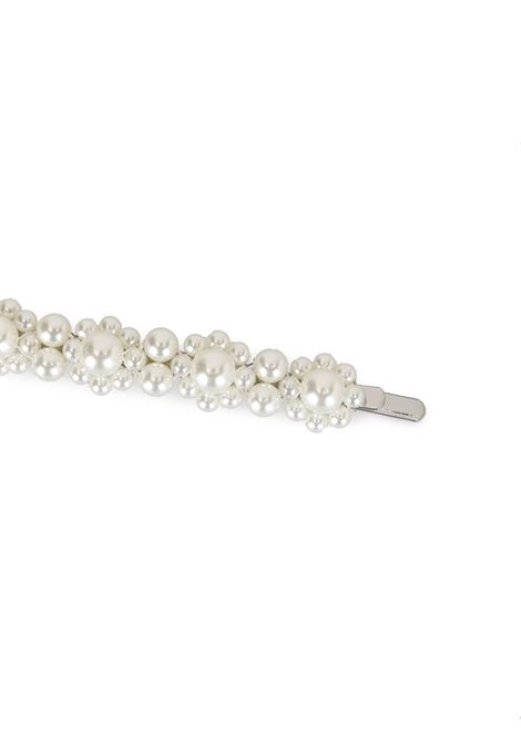 Silver pearl embellished hairclip - SIMONE ROCHA -  women SIMONE ROCHA | CLP40904PRL