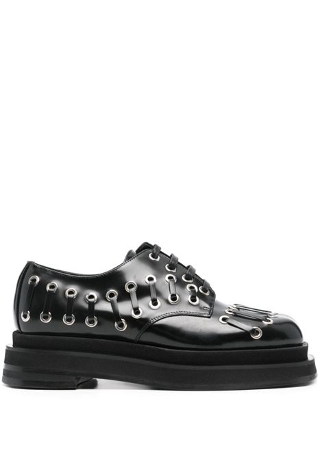 Black heart-toe platform derby shoes Simone Rocha - women SIMONE ROCHA | Derby | LOF20740BLK