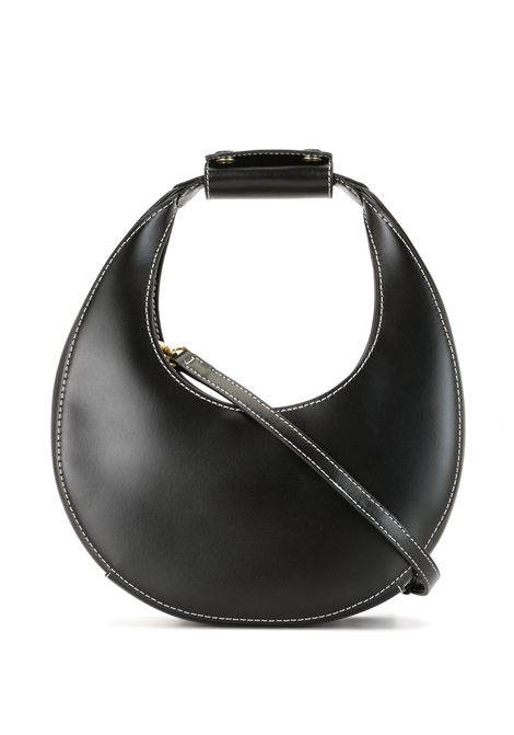 Black mini moon crossbody bag Staud - women STAUD | 079244BLK