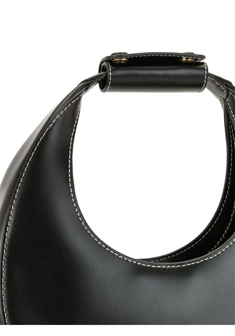 Black mini moon crossbody bag Staud - women STAUD | 079244BLK