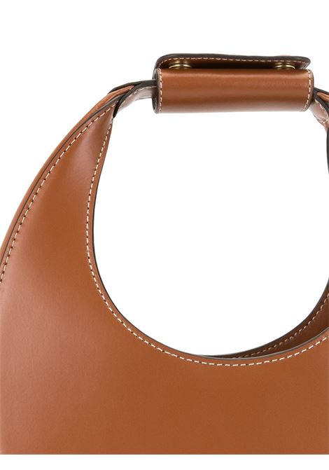 Brown mini moon crossbody bag Staud - women STAUD | 079244TAN