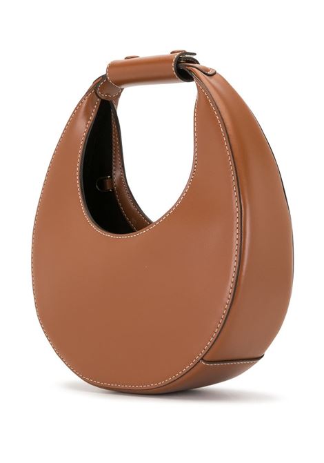 Brown mini moon crossbody bag Staud - women STAUD | 079244TAN