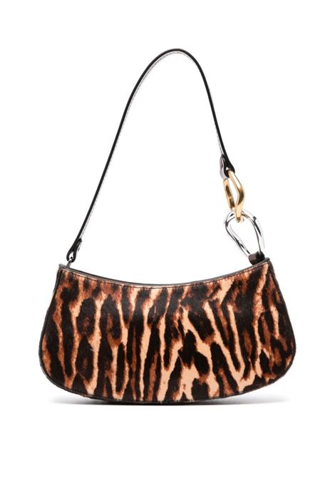 Multicolored ollie animal-print shoulder bag  Staud - women STAUD | Shoulder bags | H24F6006PHLYLC