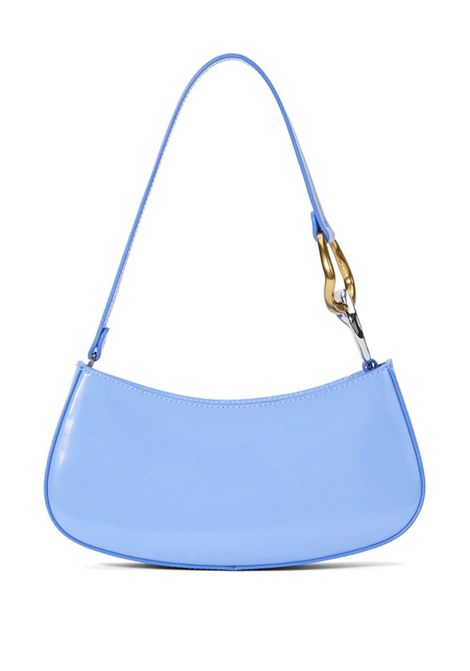 Borsa a spalla Ollie in blu Staud - donna