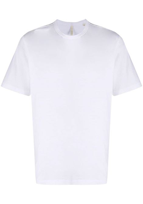T-shirt a maniche corte in bianco Sunflower - uomo SUNFLOWER | 2011001