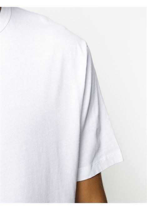 T-shirt a maniche corte in bianco Sunflower - uomo SUNFLOWER | 2011001