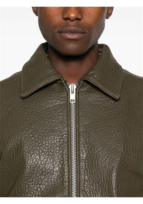 Brown embossed leather jacket Sunflower - men SUNFLOWER | 6031341