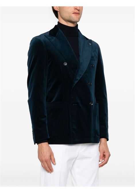 Blazer in velluto doppiopetto Tagliatore - uomo TAGLIATORE | 1SVS20K800007B1378