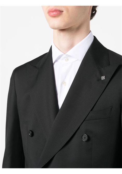 Black wool double-breasted suit Tagliatore - men TAGLIATORE | 2SVS20B11060001N5012