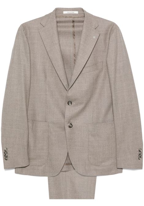 Ecru single-breasted suit Tagliatore - men TAGLIATORE | Suits | ADAKAR22K14550012T1122