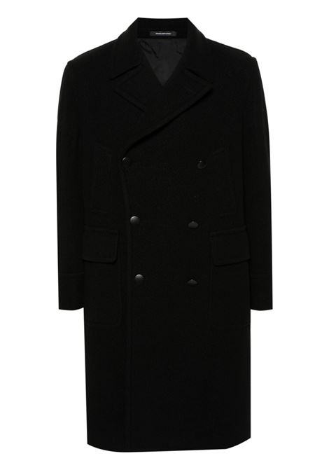 Black Cherry double-breasted coat Tagliatore - men