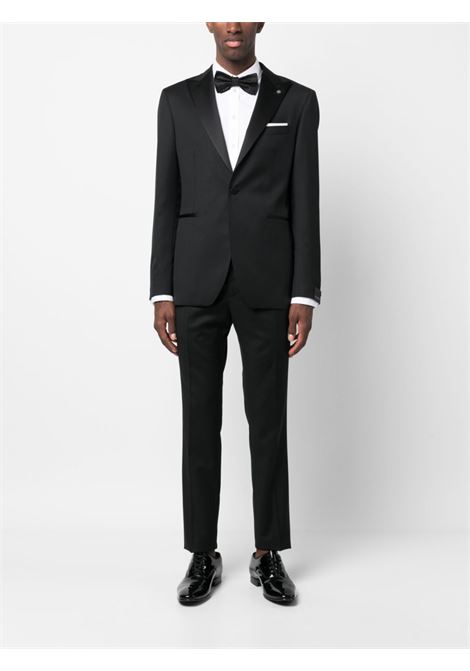 Black two-piece single-breasted suit - men  TAGLIATORE | SFNA15A01060001N5012