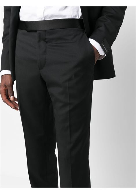 Black two-piece single-breasted suit - men  TAGLIATORE | SFNA15A01060001N5012