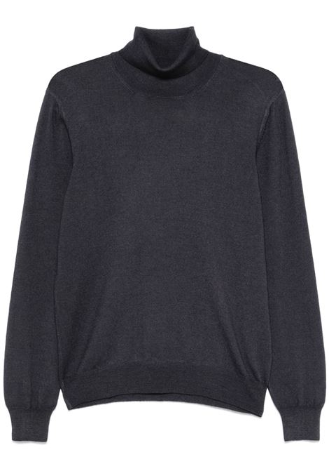 Grey theo roll-neck jumper Tagliatore - men