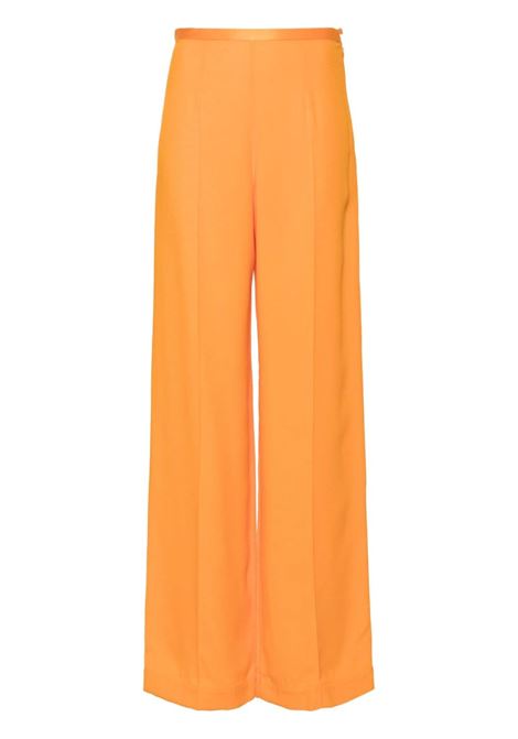 Pantaloni palazzo Marlene in arancio Taller Marmo - donna TALLER MARMO | Pantaloni | TMPF2428255