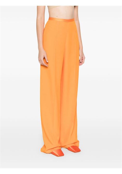 Orange Marlene palazzo pants Taller Marmo - women TALLER MARMO | TMPF2428255