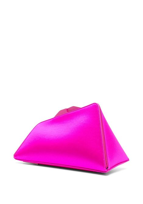 Fuchsia pink 8.30PM satin-finish clutch bag The Attico - women THE ATTICO | 241WAH01V007008