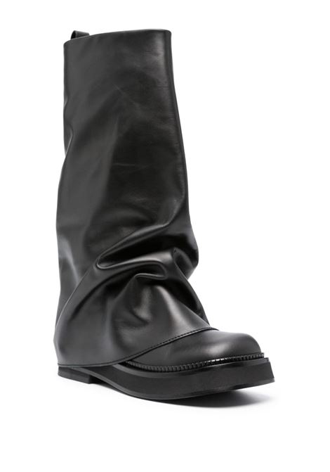 Black robin square-toe boots  - women THE ATTICO | 241WS798L019100