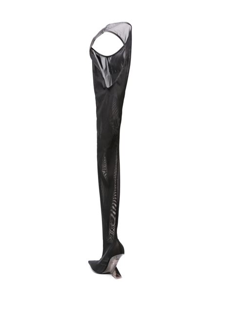 Black Cheopissima 105mm thigh-high boots The Attico - women THE ATTICO | 246WS802PA66100