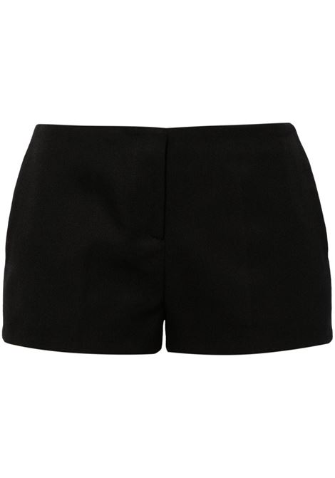 Black low-rise tailored mini shorts The Attico - women THE ATTICO | 247WCP181W046100