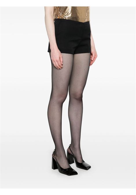 Black low-rise tailored mini shorts The Attico - women THE ATTICO | 247WCP181W046100