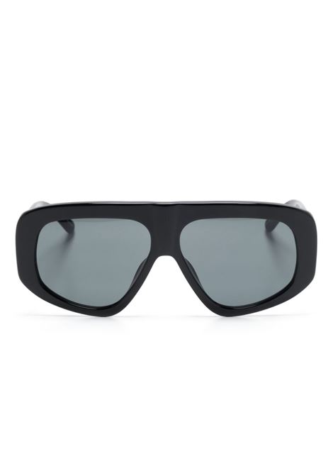 Black oversized-frame sunglasses The Attico - unisex THE ATTICO | ATTICO57C1SUN