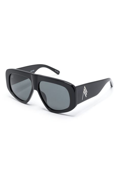 Black oversized-frame sunglasses The Attico - unisex THE ATTICO | ATTICO57C1SUN