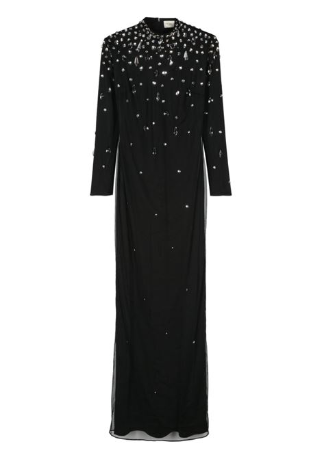 Black Catroux maxi dress The New Arrivals - women THE NEW ARRIVALS | Dresses | NA00200380546BLK