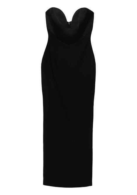 Black Sweetheart neck Vera maxi dress The New Arrivals - women THE NEW ARRIVALS | Dresses | NA00202680086CHZCSTL