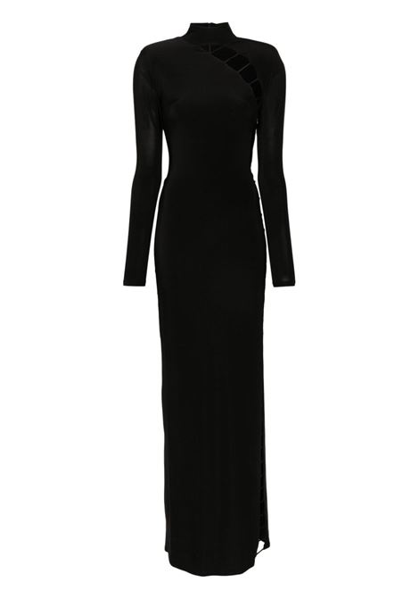 Black Xena In Deviant maxi dress The New Arrivals - women THE NEW ARRIVALS | Dresses | NA00302760112DVNT