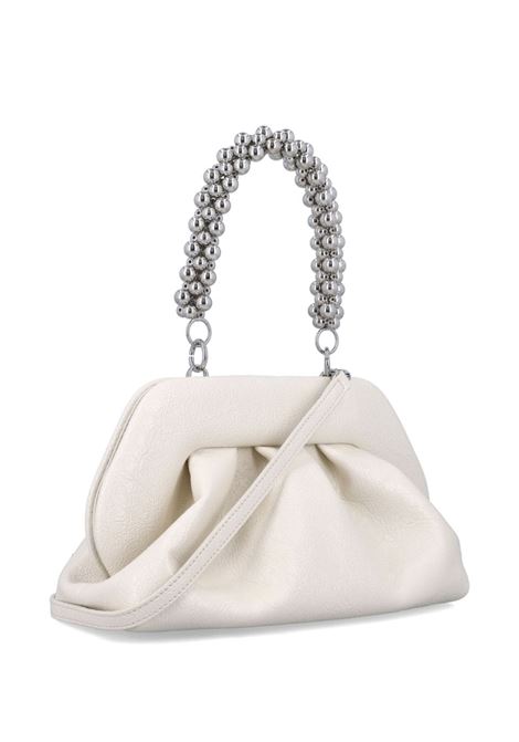 Borsa a mano Tia handle beads in bianco e argento THEMOIRè - donna THEMOIRè | TMFW24THO101MN