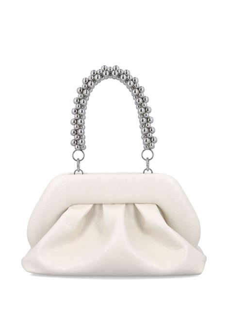 Borsa a mano Tia handle beads in bianco e argento THEMOIRè - donna THEMOIRè | TMFW24THO101MN