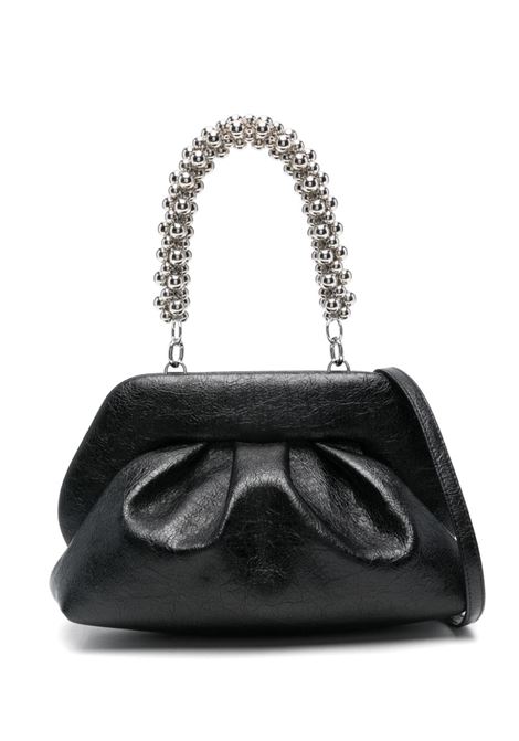 Black and silver Tia handle beads hand bag THEMOIR? - women THEMOIRè | TMFW24THO1BLK