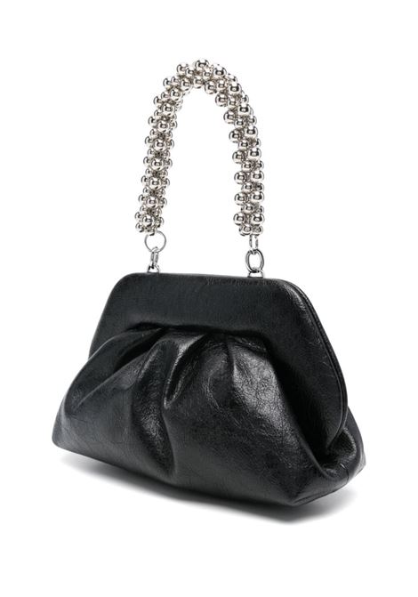 Black and silver Tia handle beads hand bag THEMOIR? - women THEMOIRè | TMFW24THO1BLK