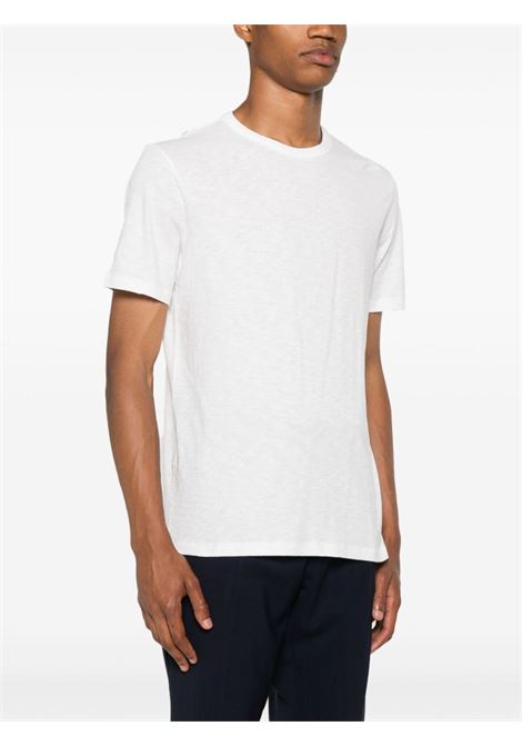 White Essential slub-texture T-shirt Theory - men THEORY | I0194520100