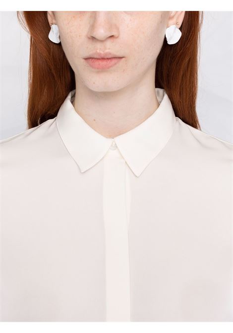 White long-sleeve shirt - women THEORY | M0102536C05
